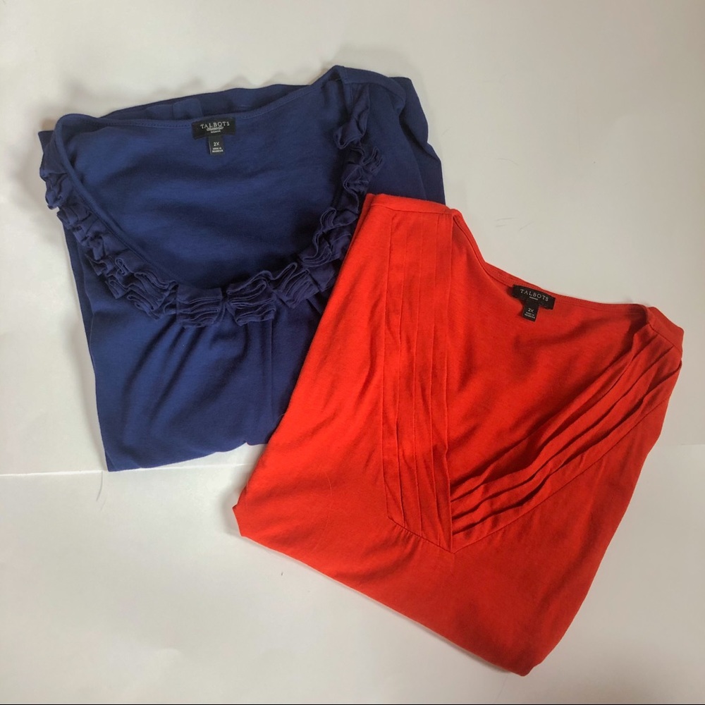 Talbots 2X Top Bundle of 2